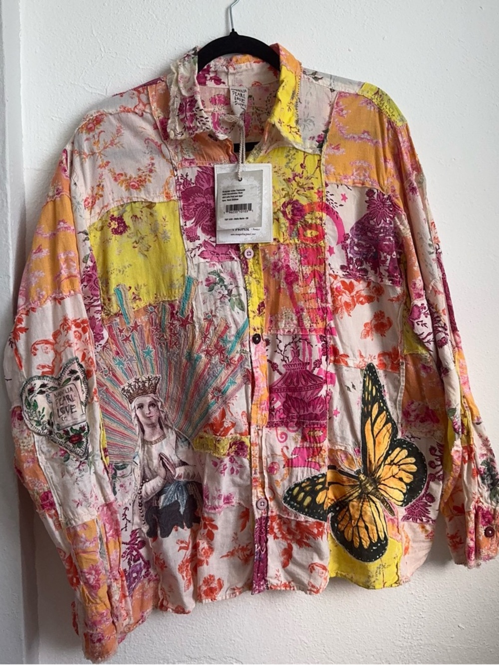 Magnolia Pearl Patchwork Artist Shirt